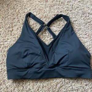 Zyia black sports bra